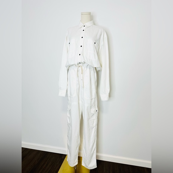 Isabel Marant Etoile Veado Denim Jumpsuit - Picture 4 of 13